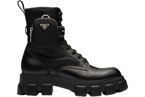 prada nylon puffer boots|prada ankle boots.